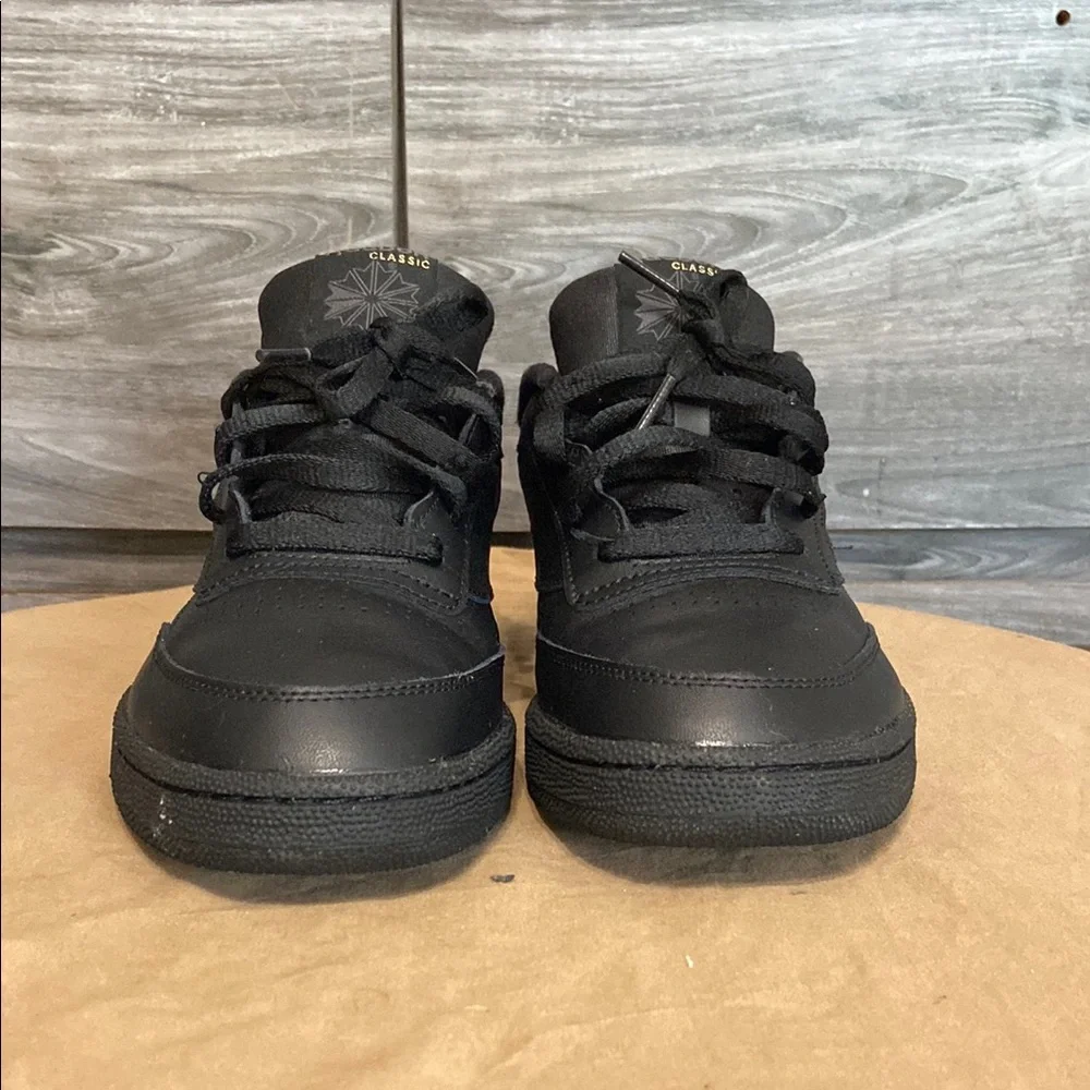 Reebok Club c 85 Black with Matte Finish - Picture 2 of 5